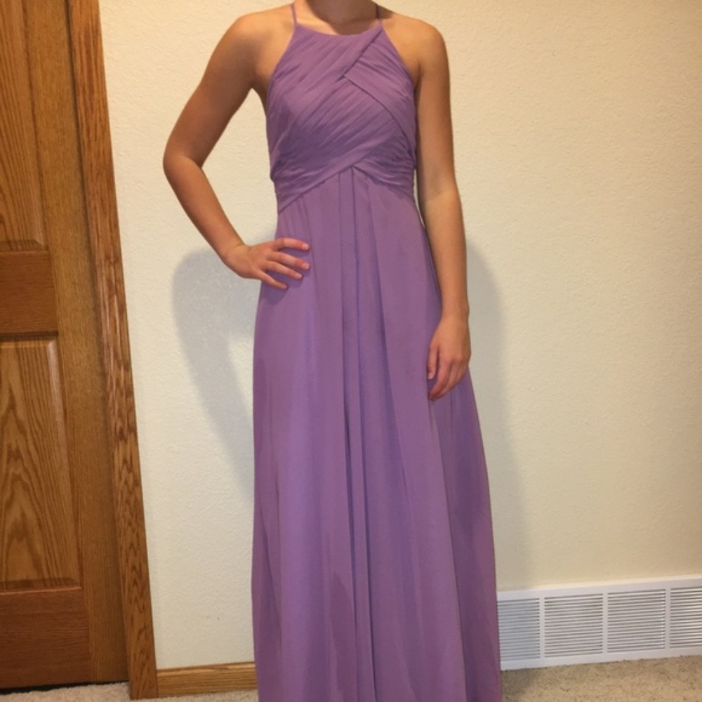 Size 2 Azazie Wisteria Ginger Dress